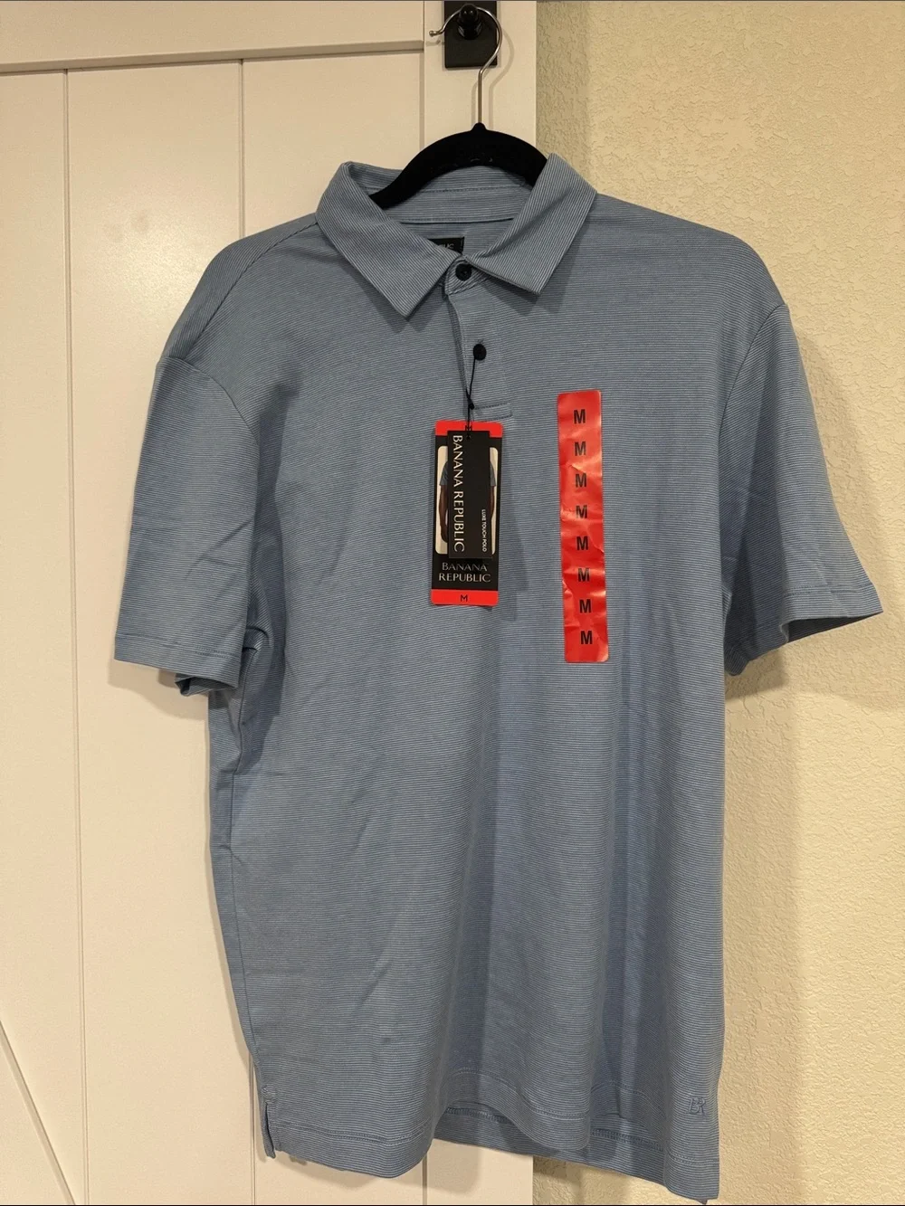 Banana Republic Men’s Sky Blue Polo Shirt